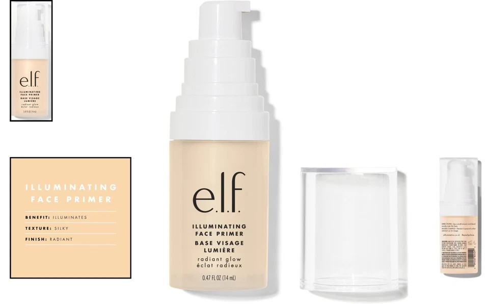 Illuminating Makeup Primer - Fills Fine Lines & Refines Skin, 0.47 Oz - Image 2 of 4