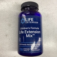 Children's Formula Life Extension Mix Natural Berry 120 Chewable Tab Exp 05/2027