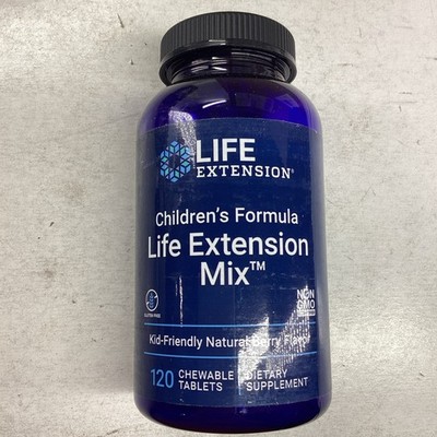 Children's Formula Life Extension Mix Natural Berry 120 Chewable Tab Exp 05/2027