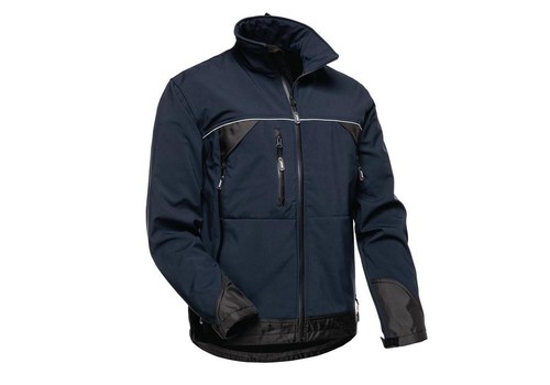 elysee Softshelljacke GAMMA Größe XXL marine/schwarz - Bild 3 von 4