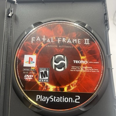 Fatal Frame II: Crimson Butterfly (Sony PlayStation 2, 2003) PS2 Disc Only
