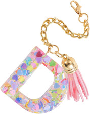 1 PCS Letter Charm Accessories for Stanley Cup, Cute Letter a Handle Charm Keych