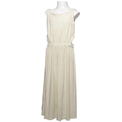 Zara, Maxikleid, Größe: 164, Beige, Einfarbig, Frottee, Mädchen #mKY