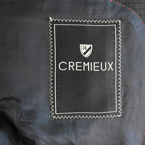 Daniel Cremieux 44L 36x30 Blue Check 100% Wool Nantes Mens Jacket Pants Suit - Picture 4 of 12