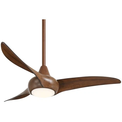 Minka Aire Light Wave 44 44" Ceiling Fan - Distressed Koa 3-Blade Remote Control - Picture 2 of 2