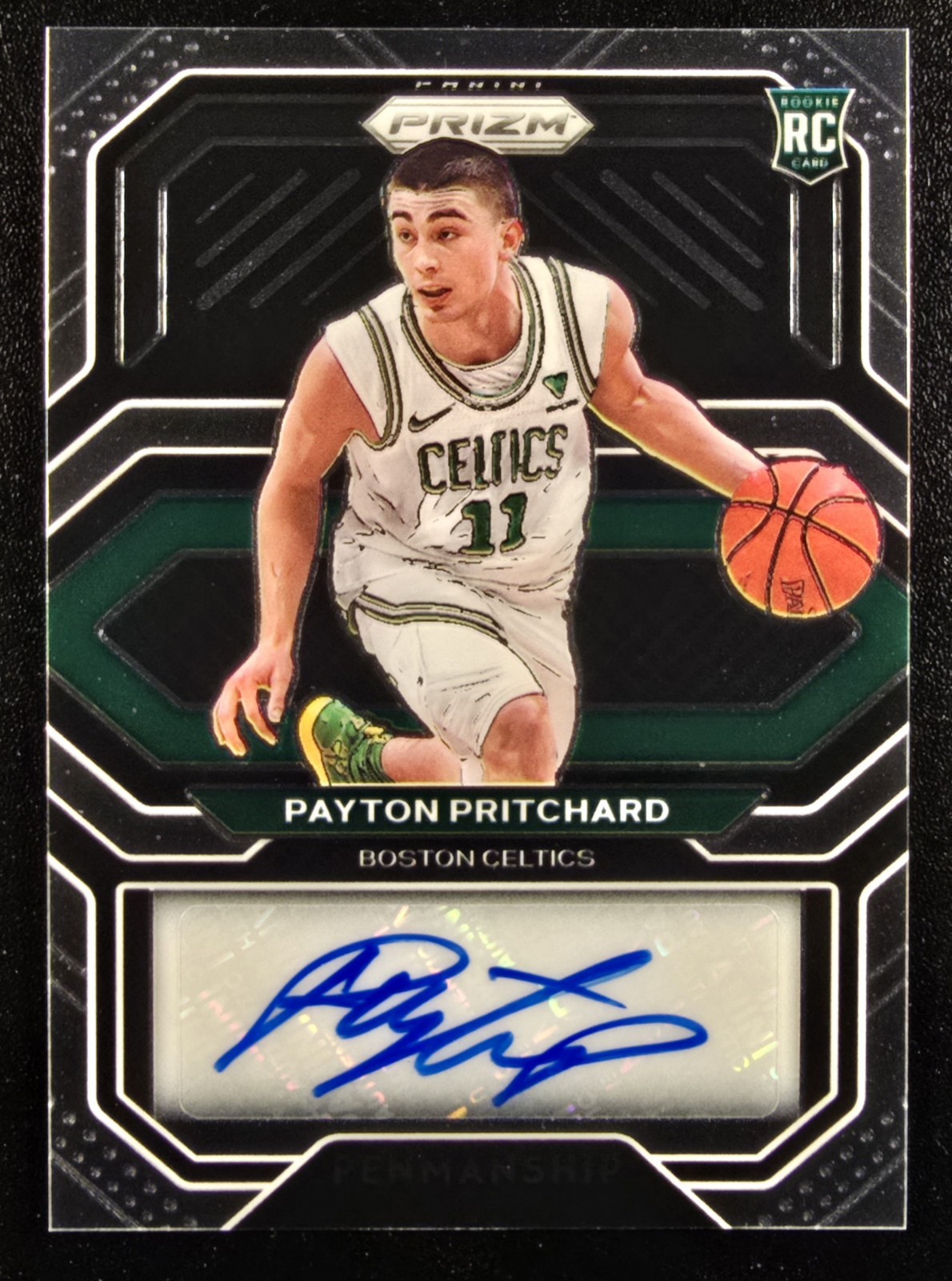 2020-21 Panini Prizm PAYTON PRITCHARD Penmanship Rookie Card AUTO (RC)