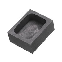 "Gold Silber Graphit Barrenform GießForm Schmelztiegel,0,94\"X0,71\"X0,31\""