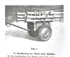 Dienstvorschrift Merkblatt 77/2 8,8 cm R PzB 54 (Ofenrohr) Infanteriekarren IF 8