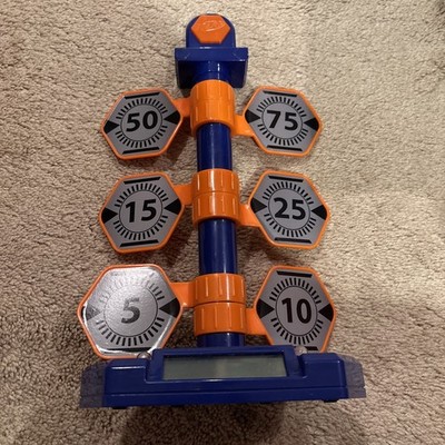 New Nerf Elite Bulls Eye Digital Target Lights & Sounds LCD Screen 6 Targets