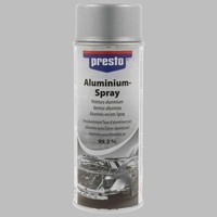 Presto Effektlack Acryl Aluminium Spray TemparaturbestäNdig 400 Ml 307137