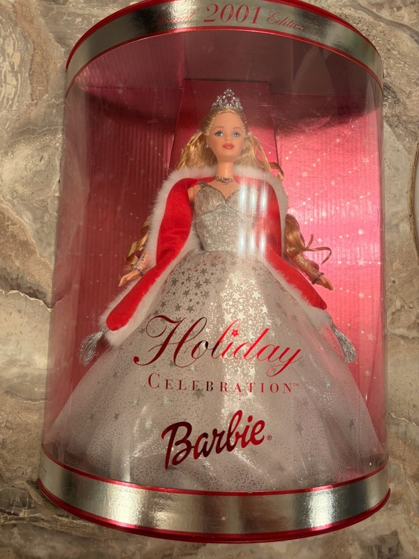 Mattel Holiday Celebration Barbie 2001 Special Edition 12 in Doll Boxed
