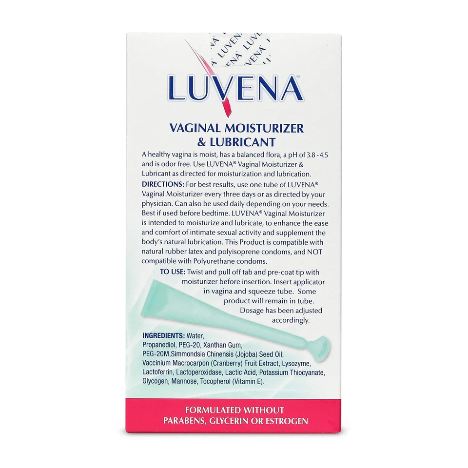 Crema hidratante vaginal LUVENA - Apoyo para la menopausia, sequedad íntima e irritación... Foto 4 de 4