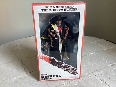 THE HATEFUL EIGHT MAJOR WARREN  THE BOUNTY HUNTER  FIGUR NECA 2015 NEU IN OVP