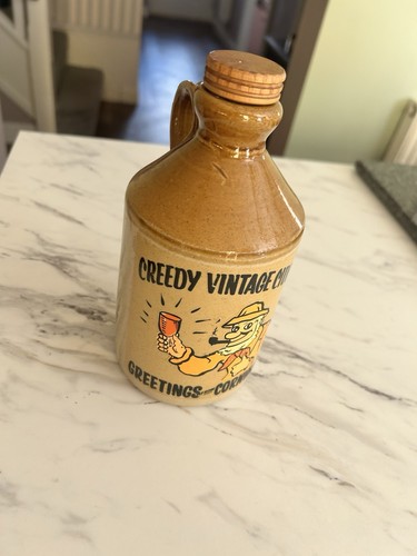 Creedy Vintage Cider Pot Collectible Jug Ornament - Picture 3 of 5