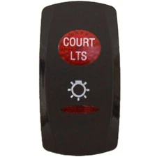 Carling Boat Contura V Rocker Switch Actuator | Court Lts Lighted