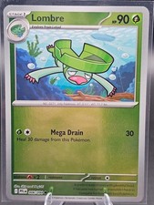 Lombre Reverse Holo 006/094 Phantasmal Flames Pokemon Card