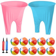 Granny Pants Yard Game Set, 2 PCS Family Party Outdoor blue red