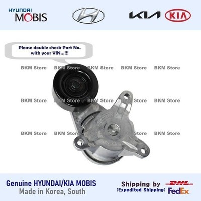 Genuine 252803F500 Ribbed Belt Tensioner Assy for Genesis, Equus, G90, G80, K900