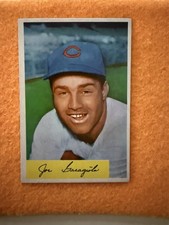 1954 Bowman Baseball Card #141 Joe Garagiola  Chicago Cubs ExMt+ 
