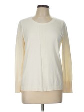 Talbots Women Ivory Pullover Sweater L