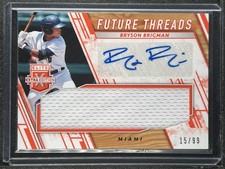 Brigman, Bryson - 2019 Donruss Elite - Swatch/Autograph - 15/99