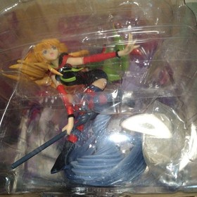 Neon Genesis Evangelion Asuka Rei Extra Sweet Witches Figure SEGA 160mm