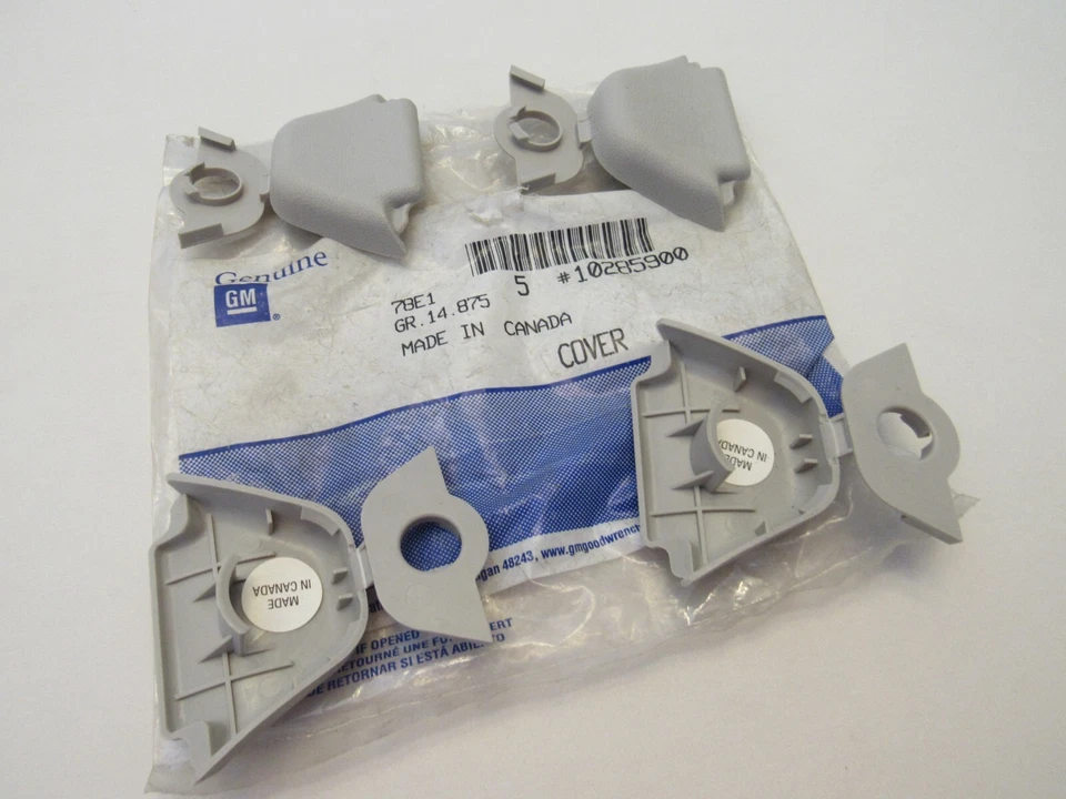 原始设备制造商 1997 - 05 Pontiac Venture Montana 皮带和收回器保护套 灰色 GM 10285900 — 第 2/4 张图片