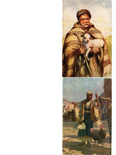 ARTE RUSO 22 postales vintage (L5999) - Imagen 6 de 6