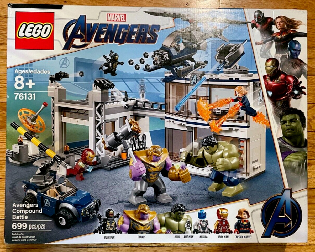 LEGO Marvel Avengers Compound Battle 76131 Building Set (699 pieces)