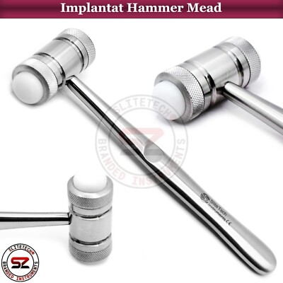 Implantologie Chirurgischer Mallet Mead Hammer Kunststoffbacken Chirurgie Dental