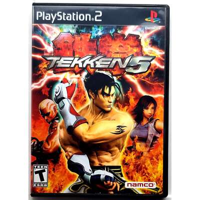 Tekken 5 - Sony Playstation 2 PS2 Pristine Tested 1Y Guarantee