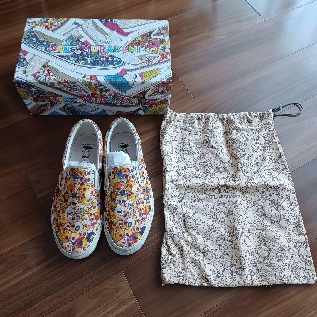 2015 VANS x Takashi Murakami Slip On Men s Sneakers Skull US11.5 New