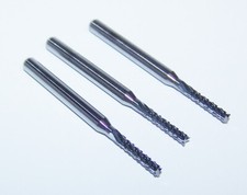 (3) 2.00mm (.0787") DIAMOND CUT CARBIDE ROUTER BURRS, FT Kyocera 2100-0787.394
