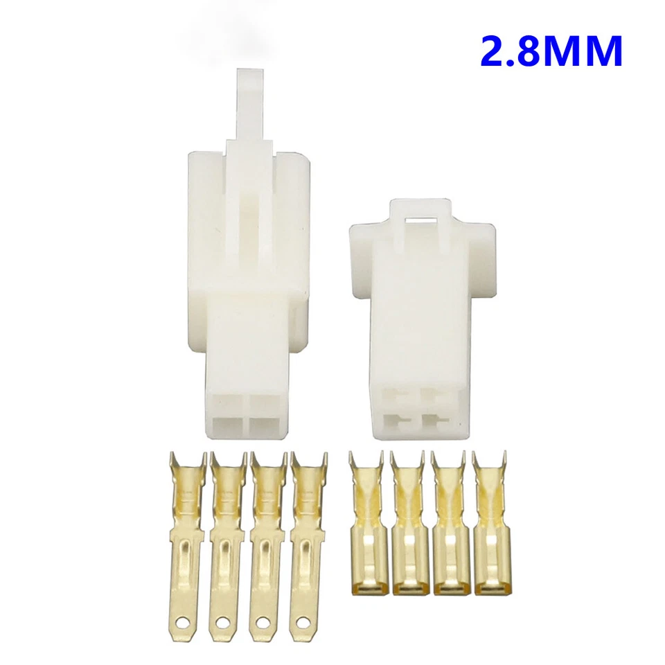 Quality 2.8mm Mini Connector Kits 2 3 4 6 9 Way Motorbike Motorcycle Car Auto - Image 2 of 4