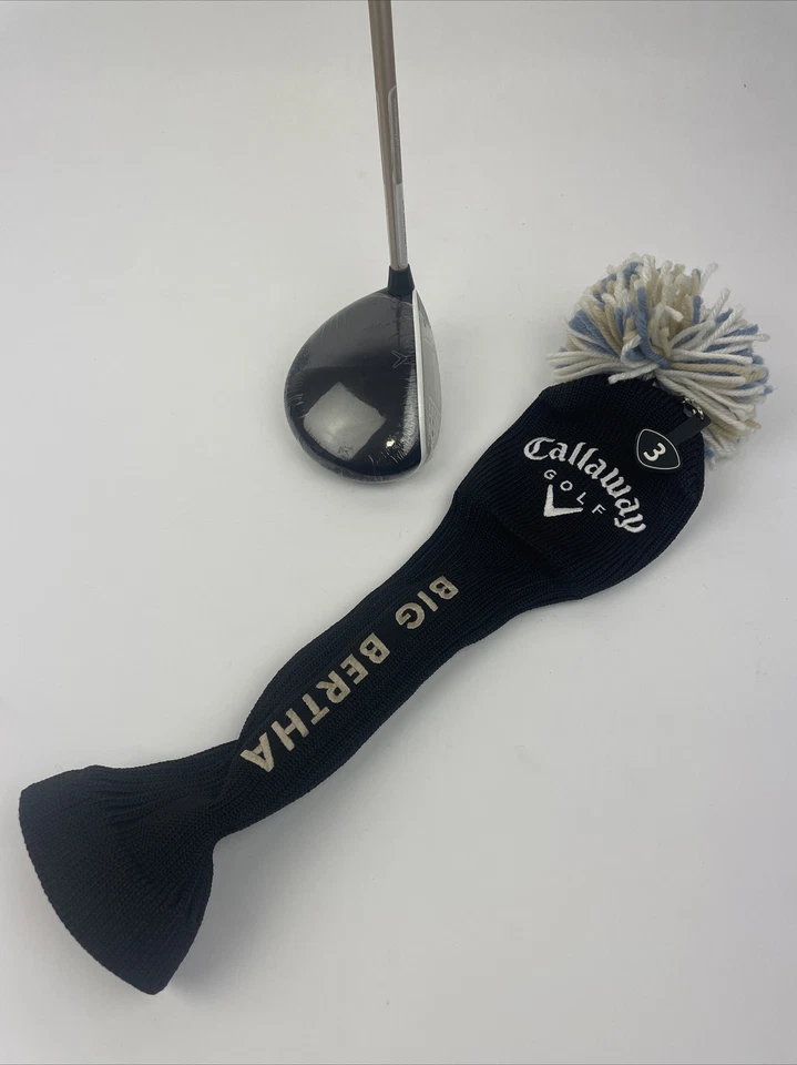 Nuevo de Lote Antiguo RH Callaway Golf Big Bertha 3 Madera - 55 Damas Flex Varilla de Grafito con HC Foto 2 de 4