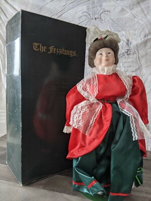 Dept 56 55948 Fezziwigs Lady Dekor Figur Groß 20 '' Selten