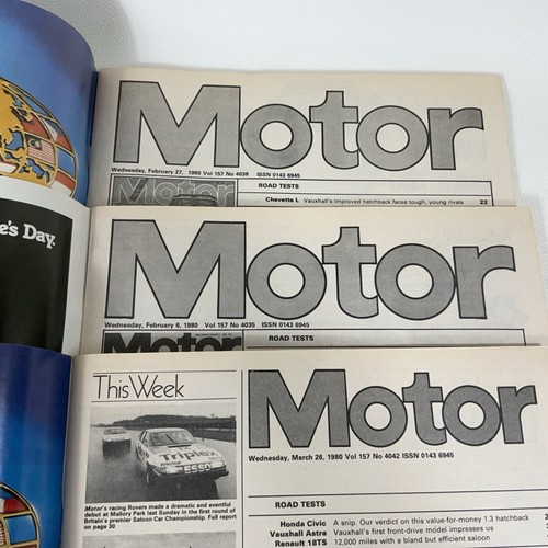Vintage The Motor Magazine Weekly 1978, 79, 80 Automotive Cars UK Lot Of 17 - Foto 8 di 22