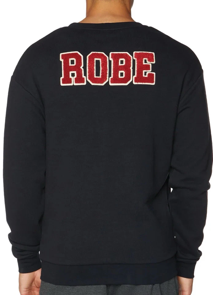 Cárdigan Robe Di Kappa Giovani Sea negro azabache para hombre talla L raro agotado nuevo Foto 3 de 4