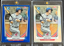 2014 BOWMAN CHROME - REFRACTOR + BLUE REFRACTOR - MIKE PAPI (RC's)  #'d  368/399