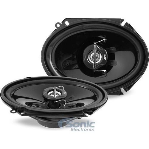 JVC 250W 6x8" 2-Way J Series 2-Way Coaxial Car Stereo Speakers | CSJ6820 - Bild 1 von 7