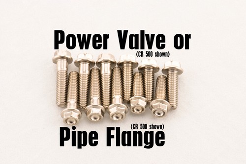 ENGINE Bolt Kit for Honda CR 500R | Works Nickel, Ti Look without the Ti Price! - Picture 5 of 12