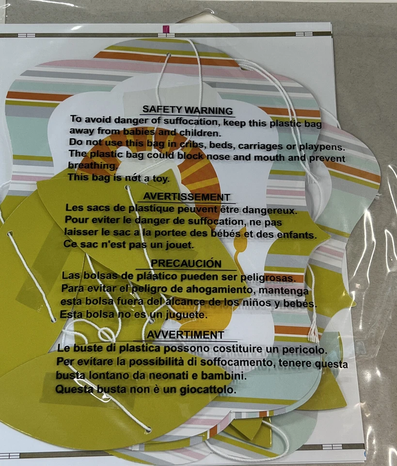 Happy Jungle Baby Shower 1er Cumpleaños 3 Ct Recortes Colgantes Foto 2 de 2