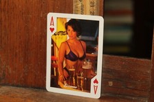 Las Vegas Hooters Trading Playing Card Ace Diamonds Deanna