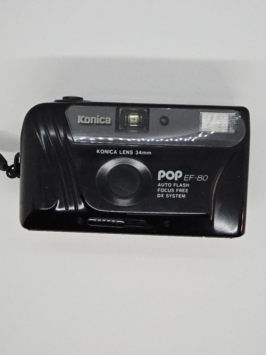 【動作確認済】 KONICA POP EF-80 F0821-1e p 動作確認済】 KONICA POP EF-80 F0821-1e p - メルカリ
