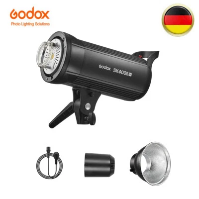 DE GODOX SK400IIV LED Studioblitz Videolicht 2,4 G Wireless X-System Flash - Bild 1 von 4