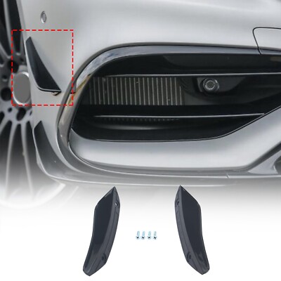 Front Flap Splitter Canard Für Benz CLA Class W117 C117 2016-2019 CLA200 CLA220