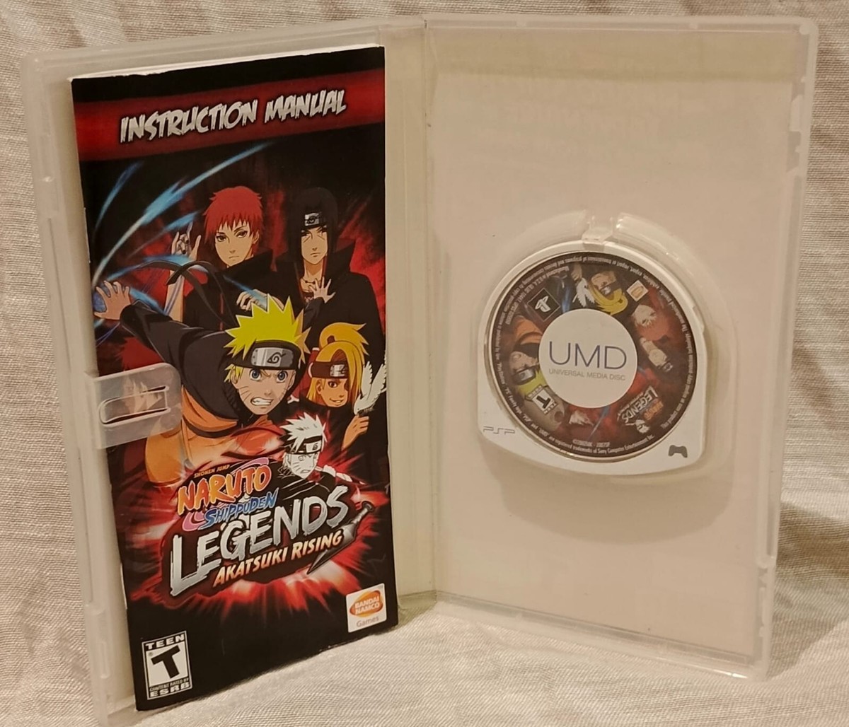 Naruto Shippuden Legends: Akatsuki Rising Sony PSP With Manual | eBay