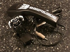 TRANSFORMERS BARRICADE HORNBY MICRO SCALEXTRIC SLOT CAR & TRIGGER SPEED CONTROL