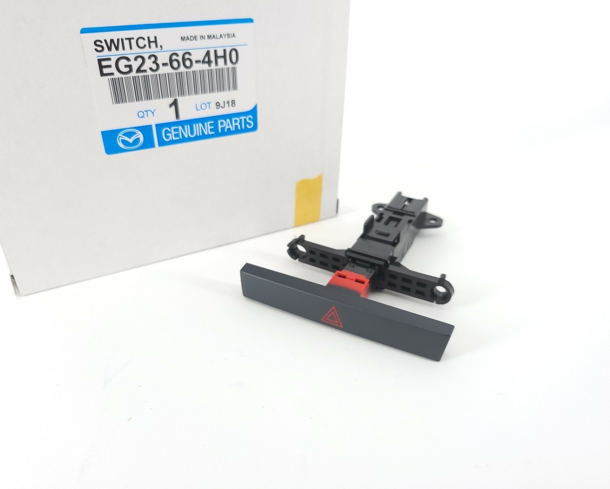 8点 Genuine OEM Mazda EG23-66-4H0 Dash Hazard Warning Switch