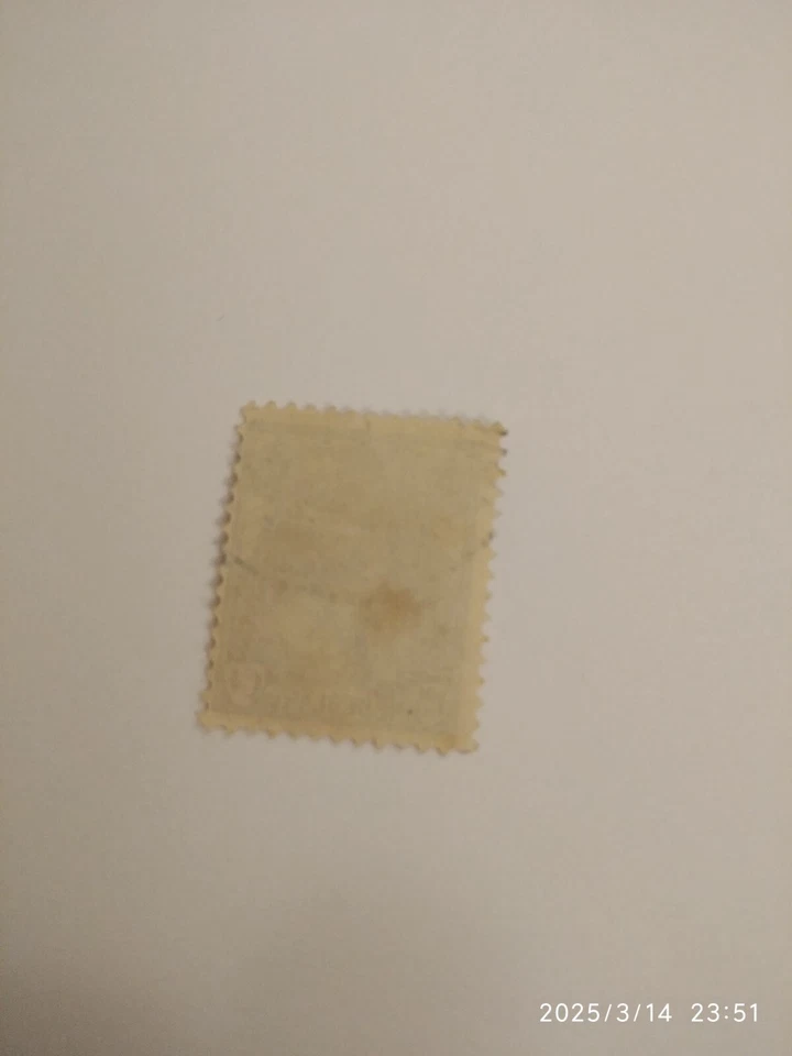 Sello rara con la Princesa Guillermina Países Bajos. Es de color azul 12 1/2 cen - Imagen 2 de 4